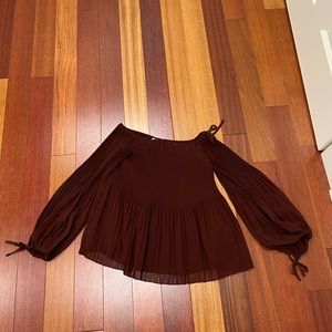 Wilfred Talence Blouse- Off the Shoulder Top